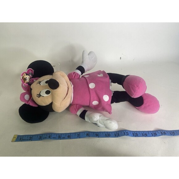 Disney Minnie Mouse Just Play Plush Toy Stuffed Animal 2013 NEW - Picture 6 of 6